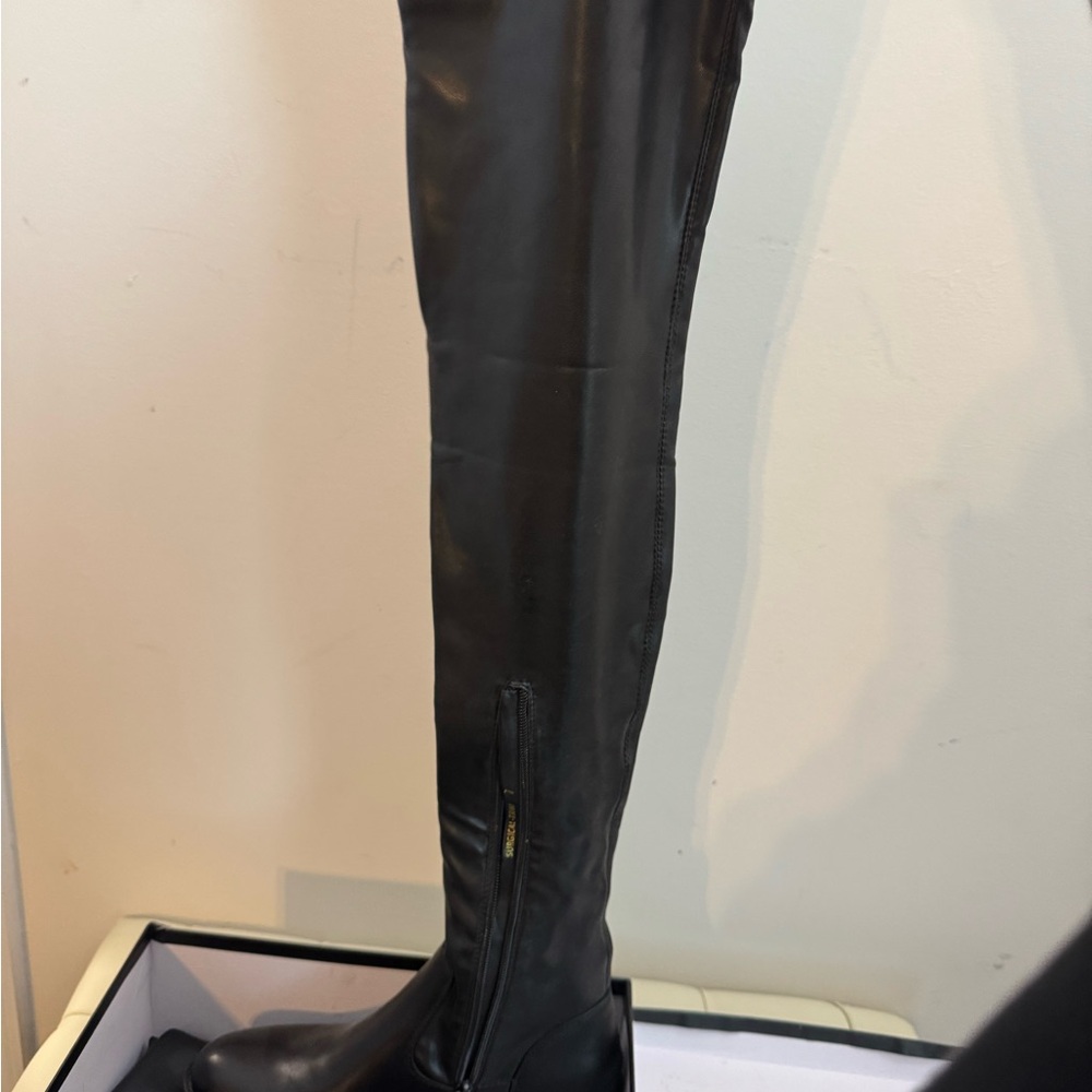 Black Over-the-Knee Boots